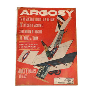 Argosy Magazine July 1962 Airplanes Vintage